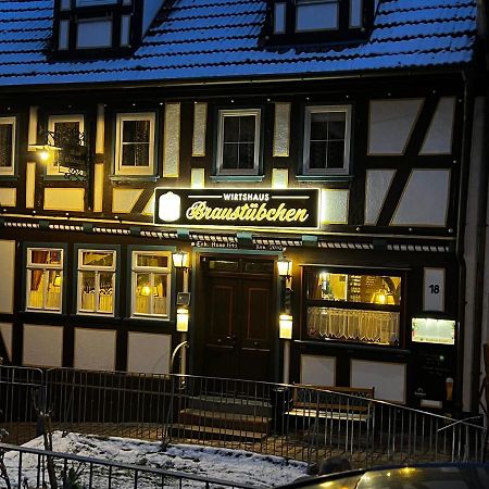 Hotel Gaststaette Braustuebchen Schlitz Esterno foto