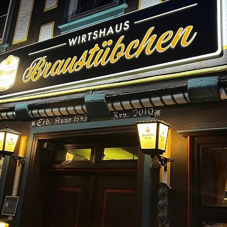 Hotel Gaststaette Braustuebchen Schlitz Esterno foto