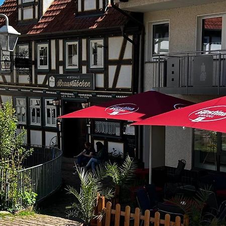 Hotel Gaststaette Braustuebchen Schlitz Esterno foto