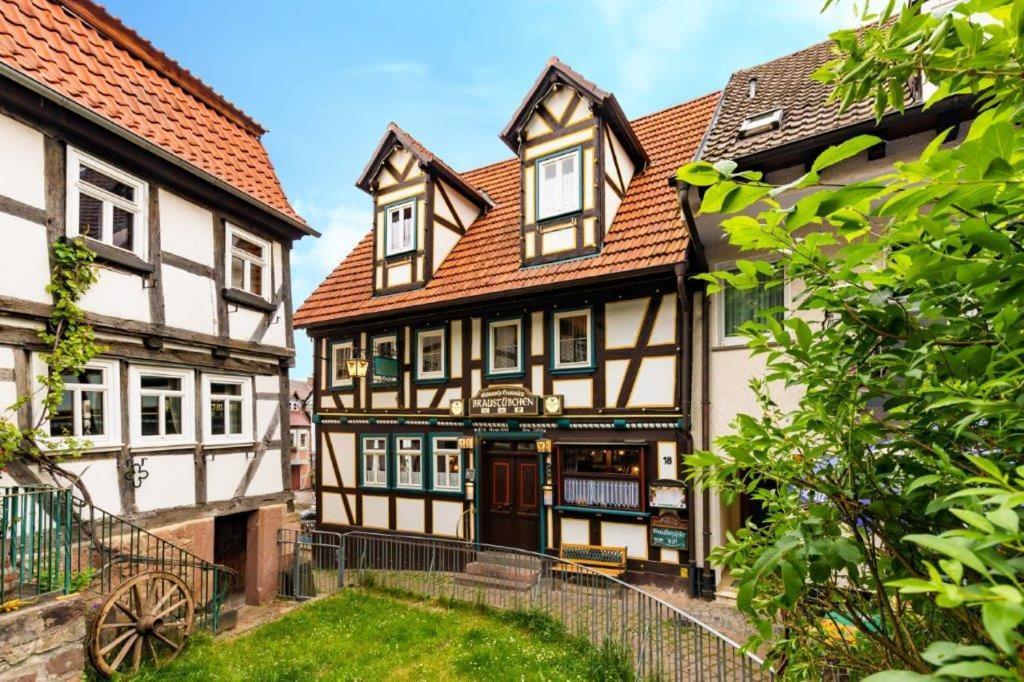 Hotel Gaststaette Braustuebchen Schlitz Esterno foto