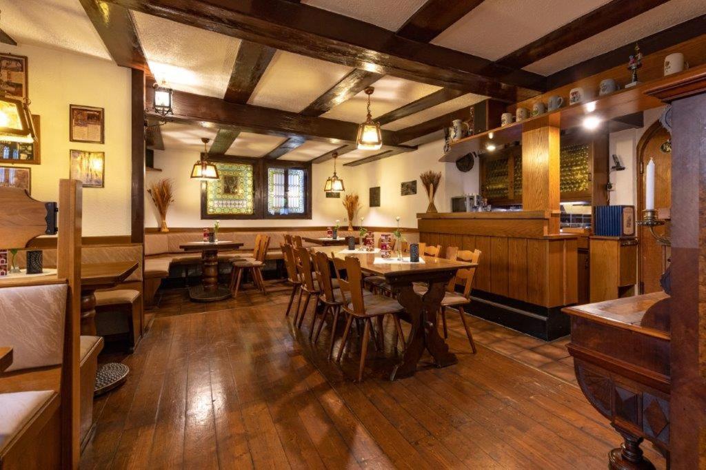 Hotel Gaststaette Braustuebchen Schlitz Esterno foto