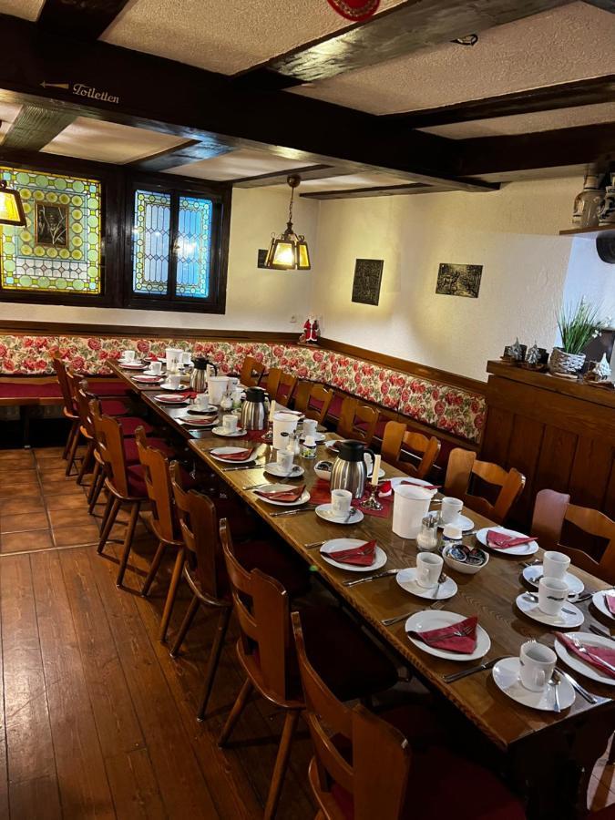 Hotel Gaststaette Braustuebchen Schlitz Esterno foto